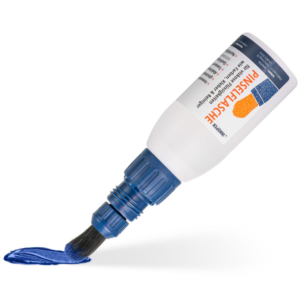 Innovative Pinselflasche